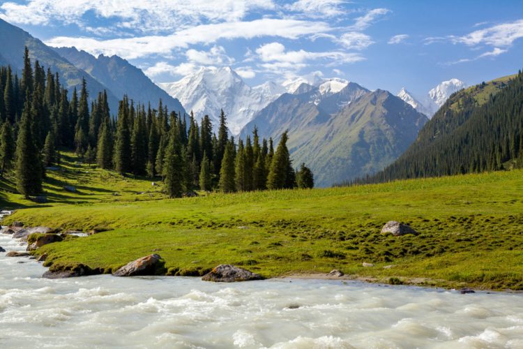 Tien-Shan Mountains - Sights of Kyrgyzstan
