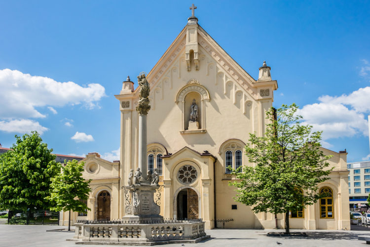 St. Stephen's Capuchin Church - Sights of Bratislava