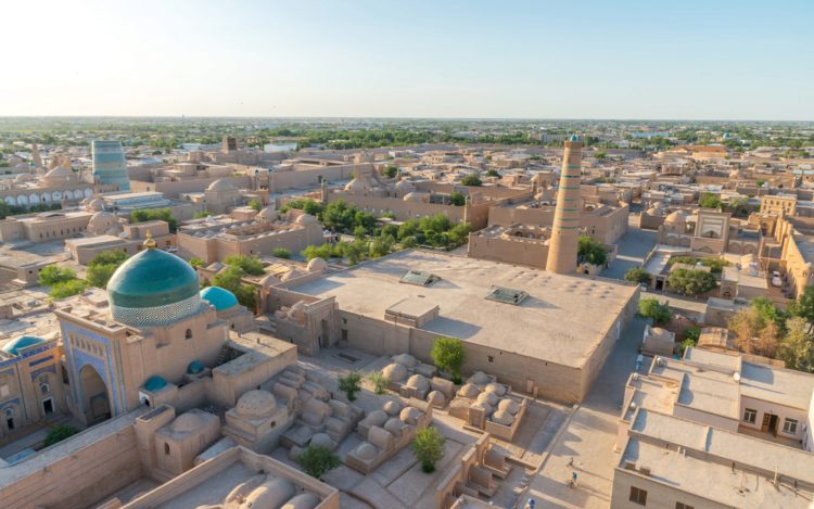 Stadt Chiwa - Sehenswürdigkeiten von Usbekistan