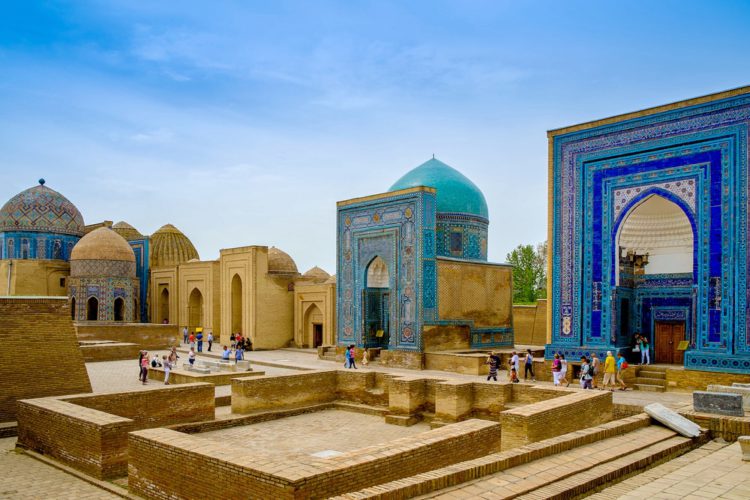 Architekturdenkmal Shahi Zinda - Sehenswürdigkeiten Usbekistans