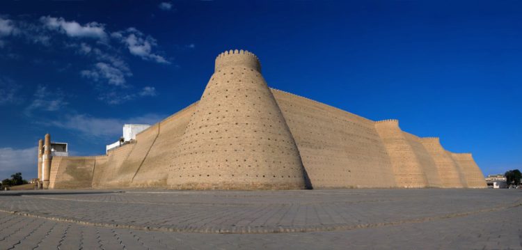 Citadel Ark - Sehenswürdigkeiten von Usbekistan