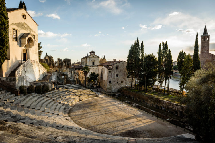 Roman Theatre - Verona's landmarks