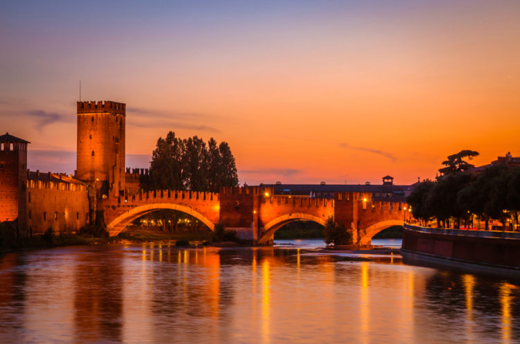 Scaliger Bridge - Sights of Verona
