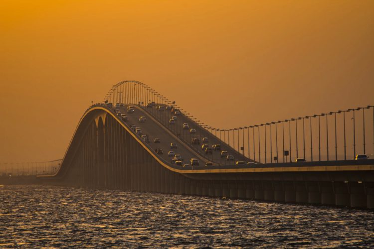 King Fahd Bridge - Bahrains Wahrzeichen