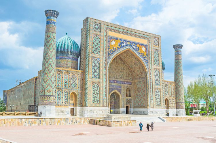 Registan-Platz in Samarkand - Sehenswürdigkeiten von Usbekistan