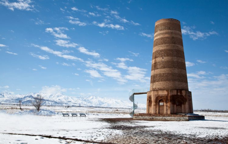 Burana-Turm - Sehenswürdigkeiten von Kirgisistan