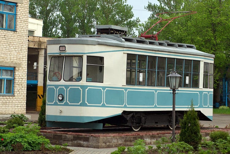 Vitebsk streetcar history museum - sights of Vitebsk