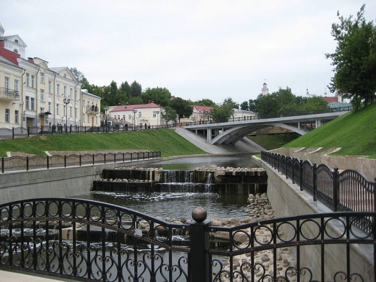 Пушкинский мост - достопримечательности Витебска