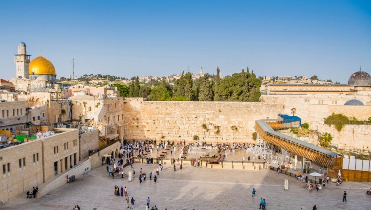 Klagemauer - Wahrzeichen von Jerusalem