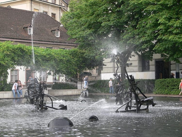 Tinguely Fountain - Basel attractions