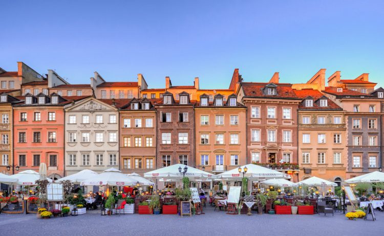 Market Square - attractions in Warsaw