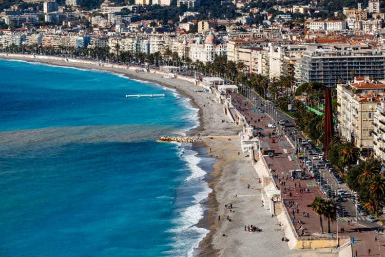The Promenade des Anglais - attractions in Nice