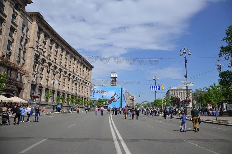 Kreshchatik Street - Kiev sights