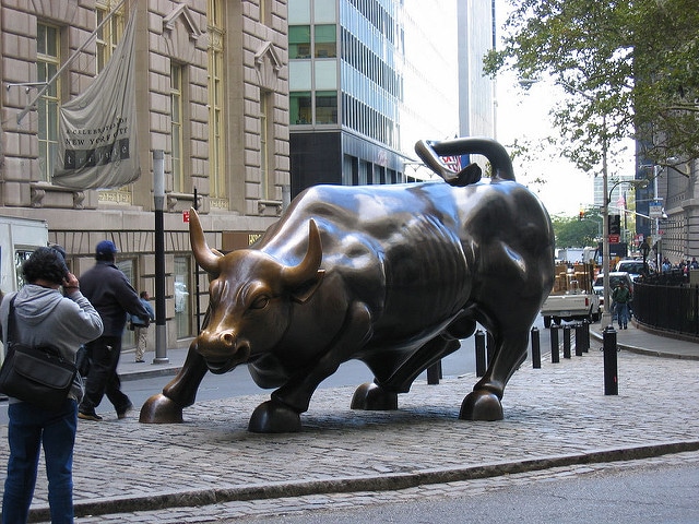 Bronze Bull on Wall Street - New York City Landmarks