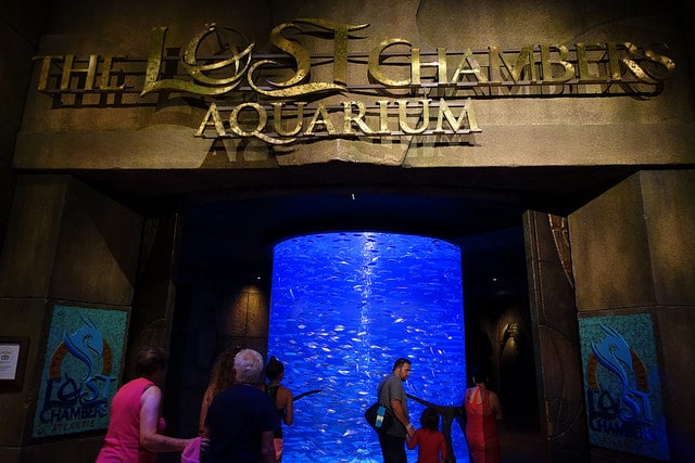 Lost Chambers Aquarium - Dubai attractions