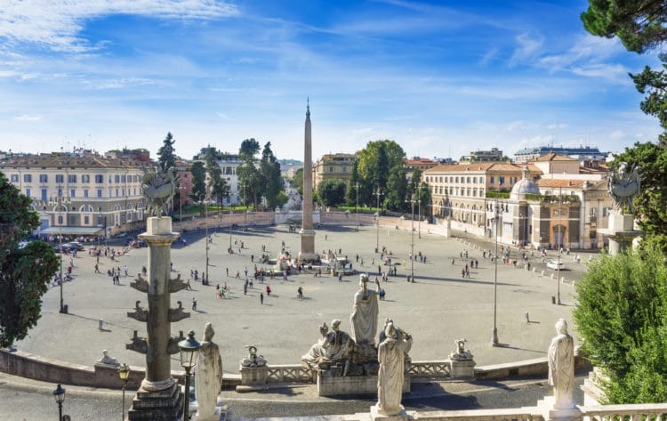 Piazza del Popolo - Sights of Rome