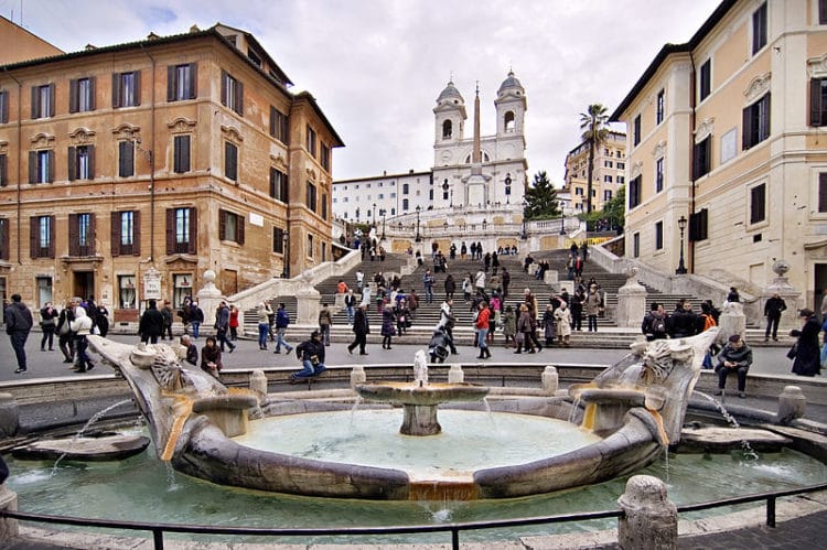 Spanish Steps - landmarks in Rome