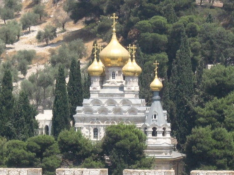 Kirche der Heiligen Maria Magdalena - Sehenswürdigkeiten in Jerusalem