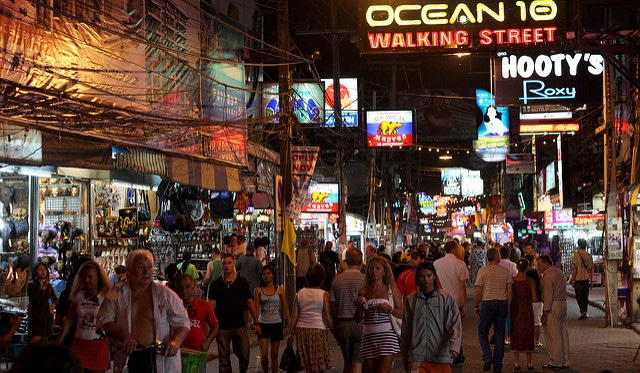 Woking Street - Pattaya attractions