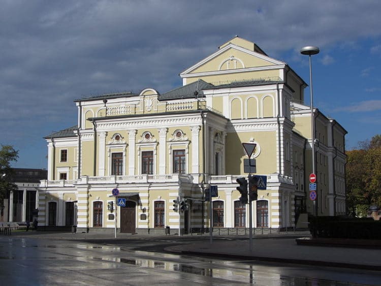 Yanka Kupala Theatre - sights of Minsk