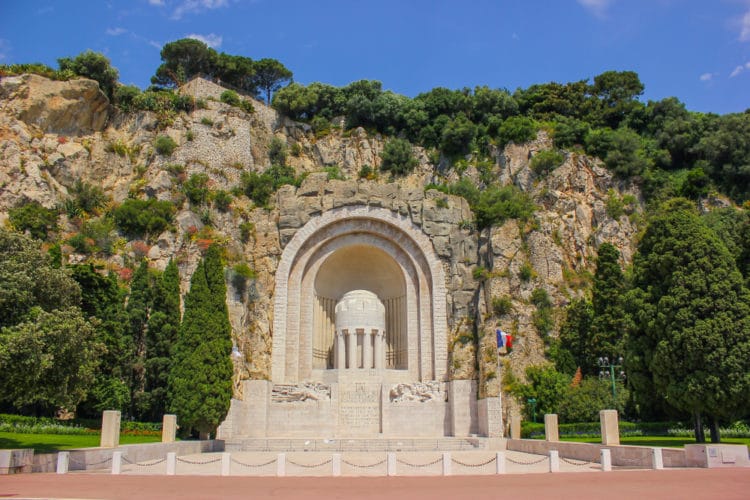 Monument to Victims of World War I - Sightseeing in Nice