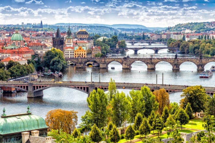 The most beautiful cities of Europe - Prague. Czech Republic