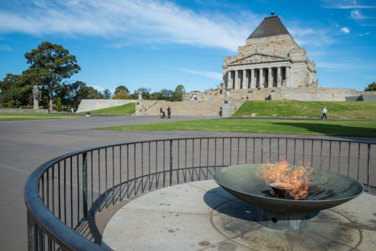 Memorial Monument - Melbourne Landmarks