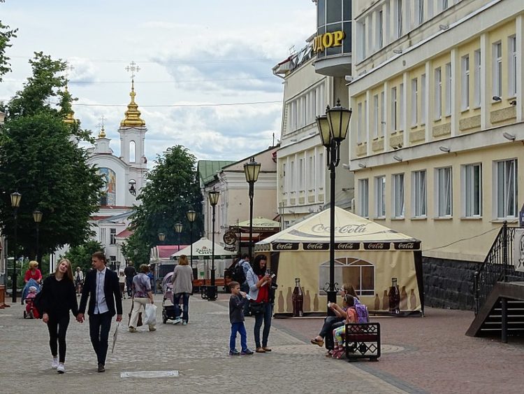 Suvorova Street - landmarks of Vitebsk