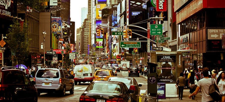 Broadway Street - Landmarks of New York City