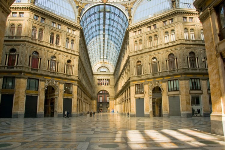Passage Galleria Umberto I - Naples attractions