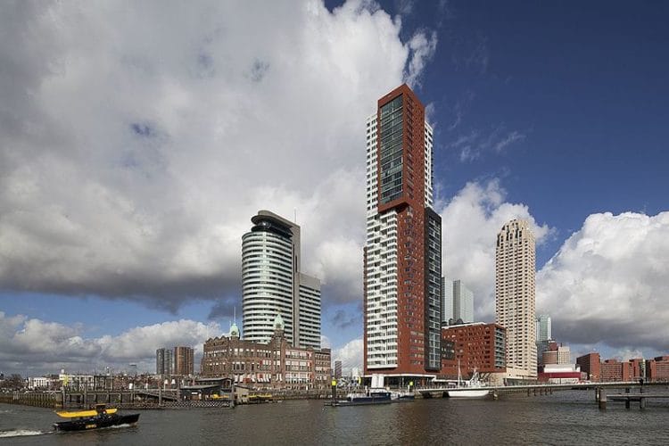 Montevideo Skyscraper - Landmarks of Rotterdam