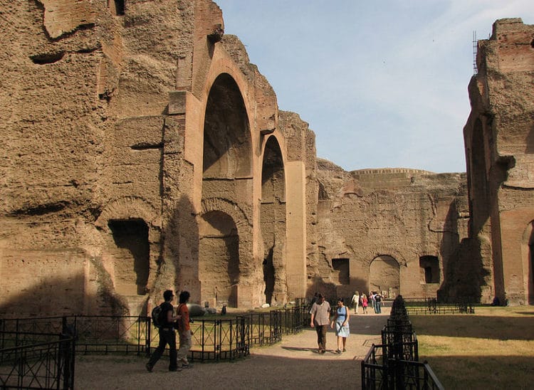 The Baths of Caracalla - Sightseeing in Rome