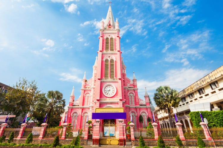 Tan Dinh Church - Ho Chi Minh City attractions