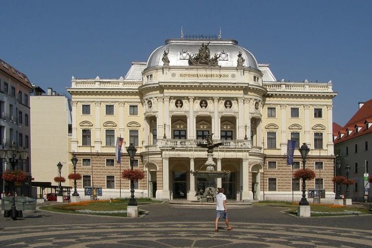 Slovak National Theater - Sights of Bratislava