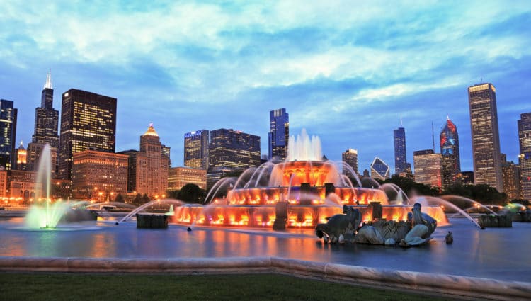 Buckingham Fountain - Chicago landmarks