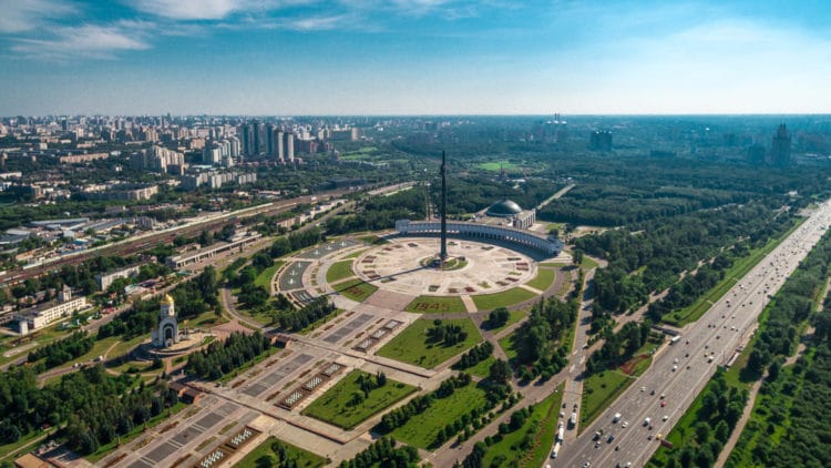 Victory Park on Poklonnaya Gora - Moscow sights