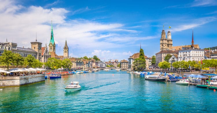 Limmat River - Zurich attractions