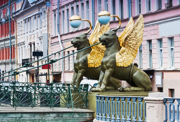 Lions of St. Petersburg - Sights of St. Petersburg