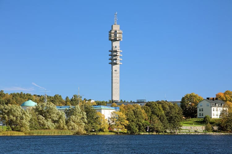 Kaknes TV Tower - Stockholm landmarks