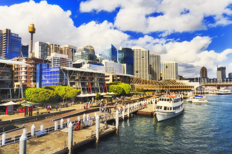 Darling Harbour District - Sightseeing in Sydney