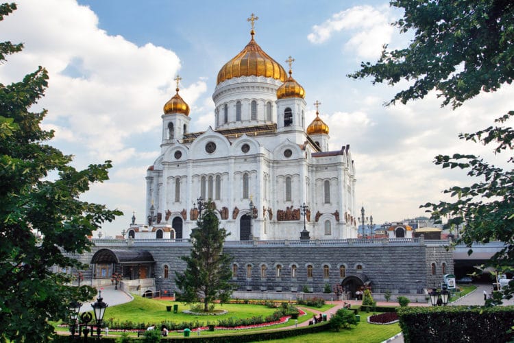 Cathedral of Christ the Savior - Sights of Moscow
