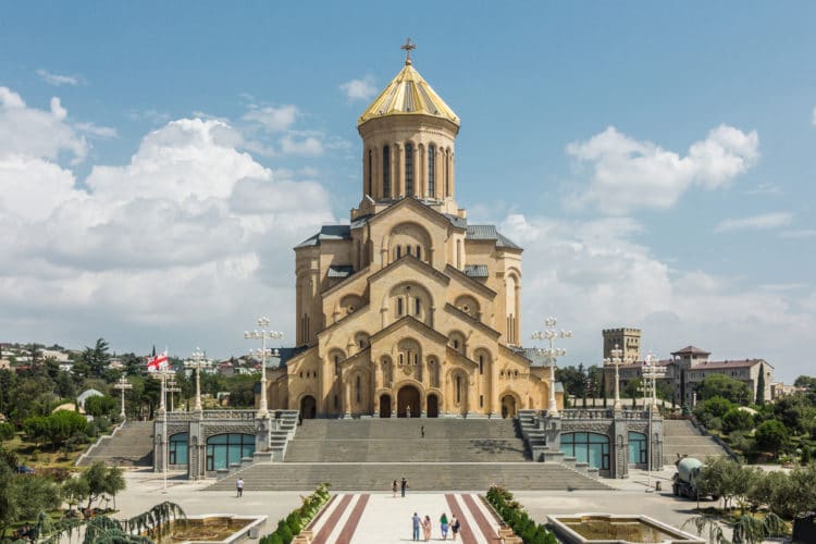 Tsminda Sameba Complex - attractions in Tbilisi