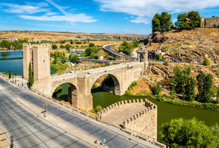 Alcantara Bridge - Toledo Landmarks