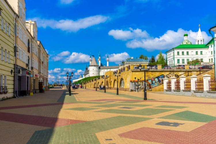 Bauman Street - Kazan attractions