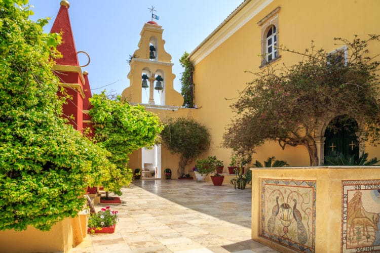 Paleokastritsa Monastery - Corfu attractions