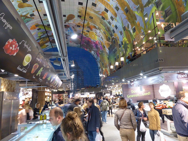 Markthal market - attractions in Rotterdam