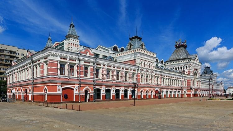 Main Fair House - sights of Nizhny Novgorod