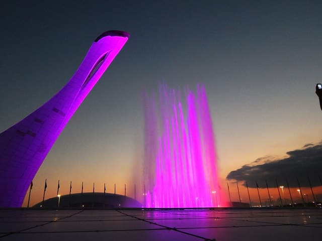 Sochi Singing Fountains - Sochi Sights