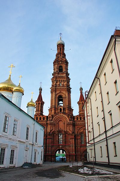 Колокольня Богоявленского собора - достопримечательности Казани