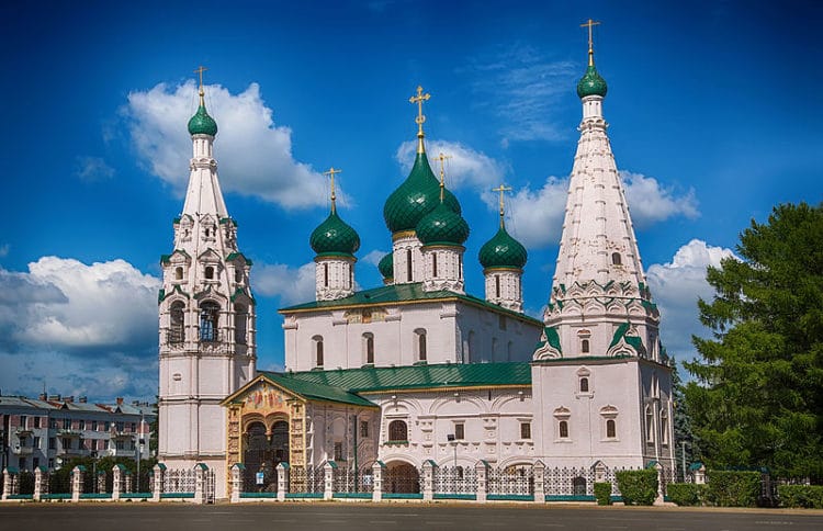 Church of Elijah the Prophet - landmarks of Yaroslavl